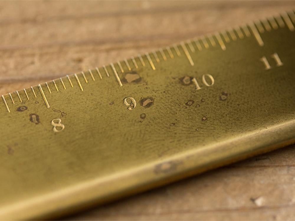 Brass Centimeter Ruler