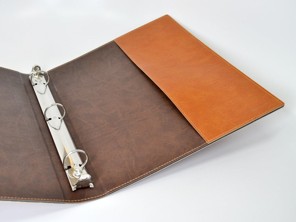 Chelsea Italian Leather 3 Ring Binder