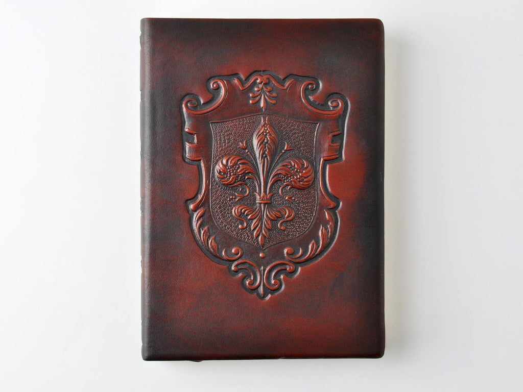 Jumbo Giglio Italian Leather Journal