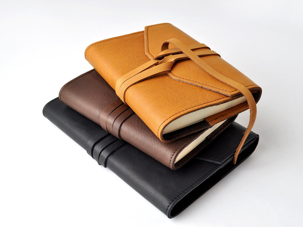 Laccio Refillable Calfskin Leather Journal