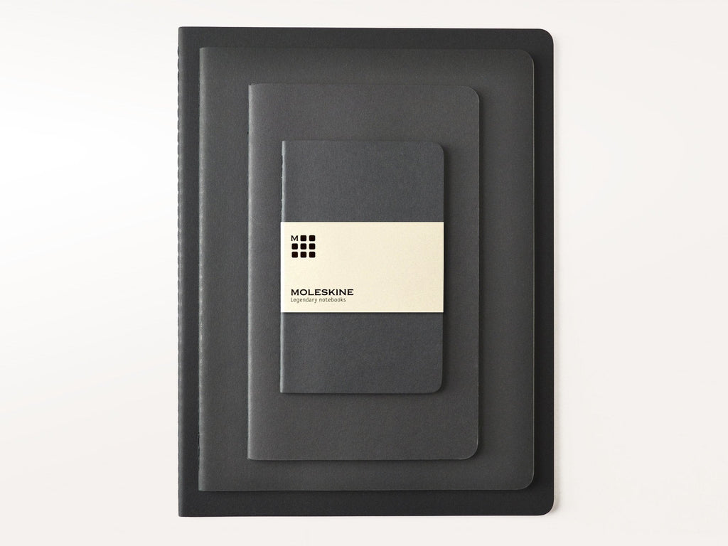 Moleskine Cahier Journal Set of 3 - Black