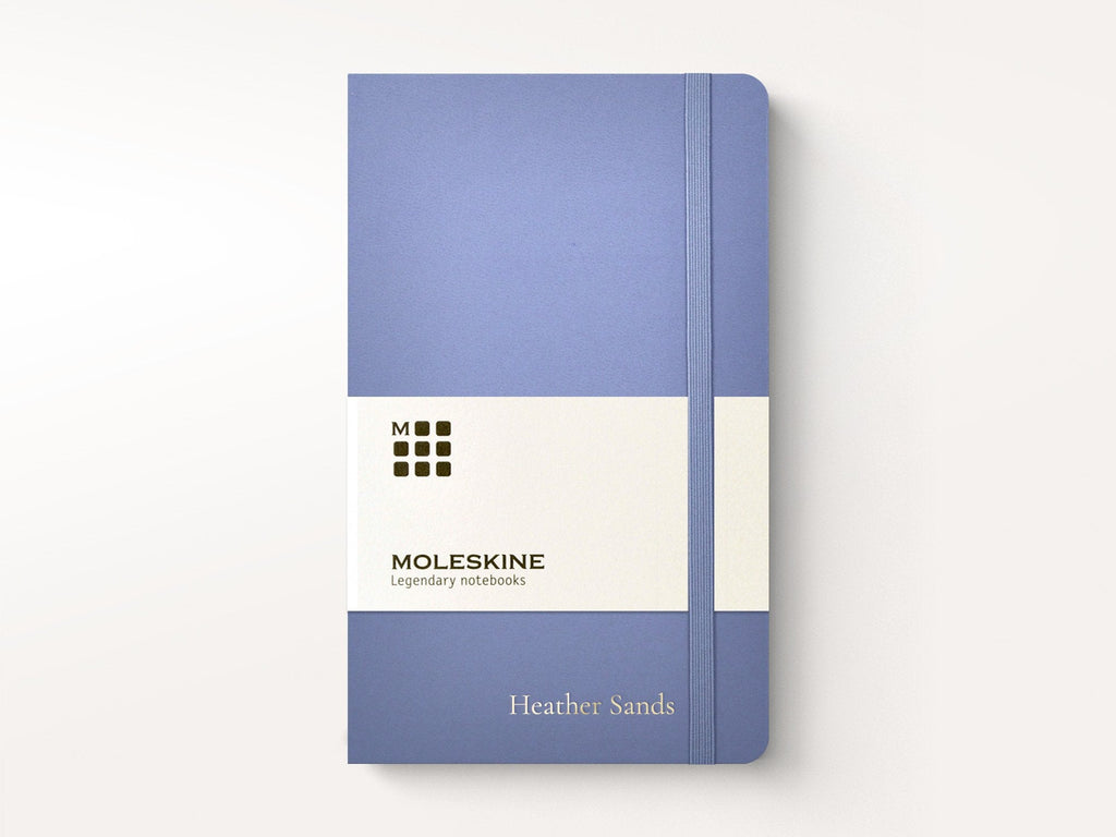 Moleskine Classic Hardcover Notebook - Hydrangea Blue