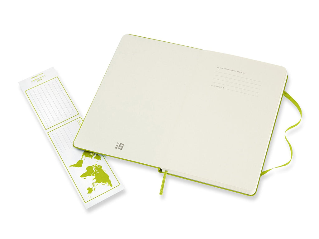 Moleskine Classic Hardcover Notebook - Lemon Green