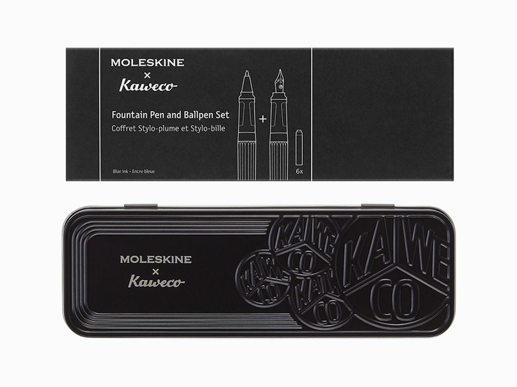 Moleskine x Kaweco Fountain Pen and Ballpen Set