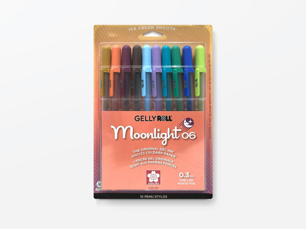 Sakura Gelly Roll Moonlight Pens Set of 10