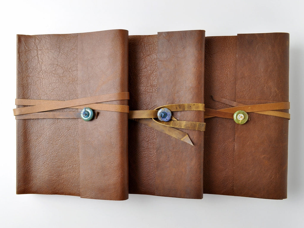 Santa Fe Leather Photo Album With Slip-In Sleeves