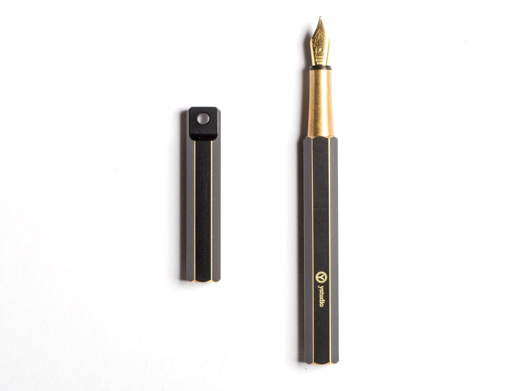 Ystudio Brassing Fountain Pen Portable